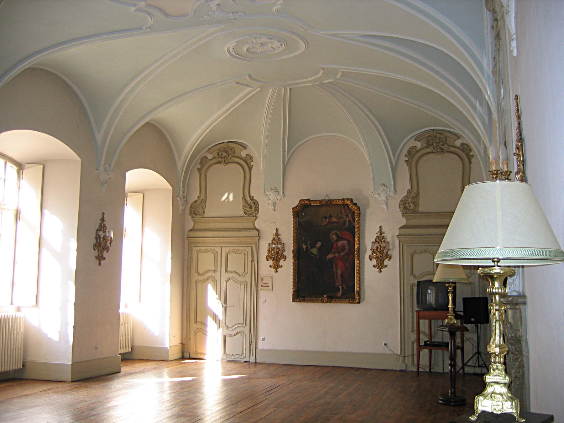 Salle des Princes abbaye de Luxeuil